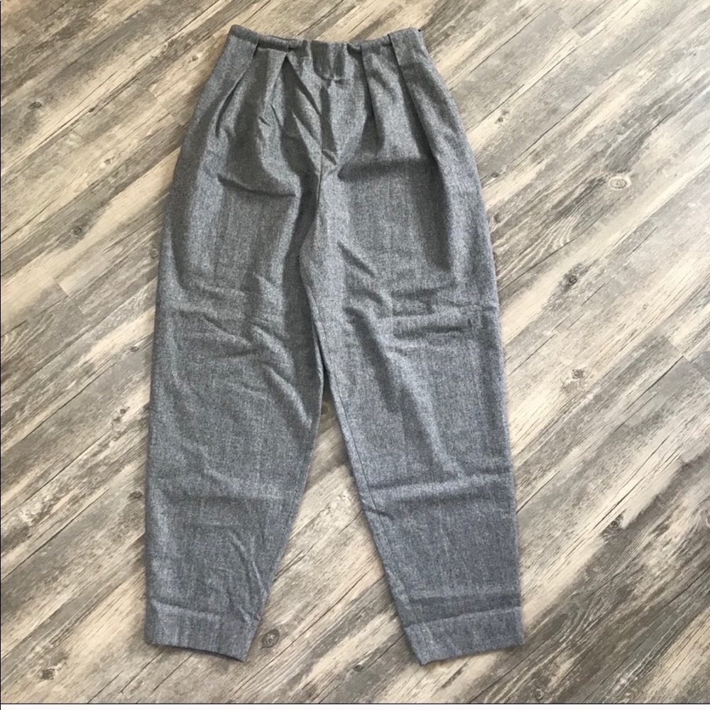 NWOT Massimo Dutti Peplum Pants